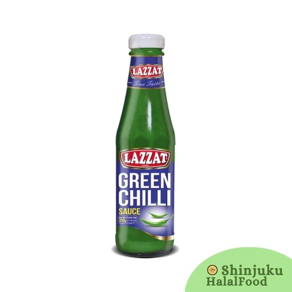 Lazzat Green Chilli Sauce (330g) グリーンチリソース
