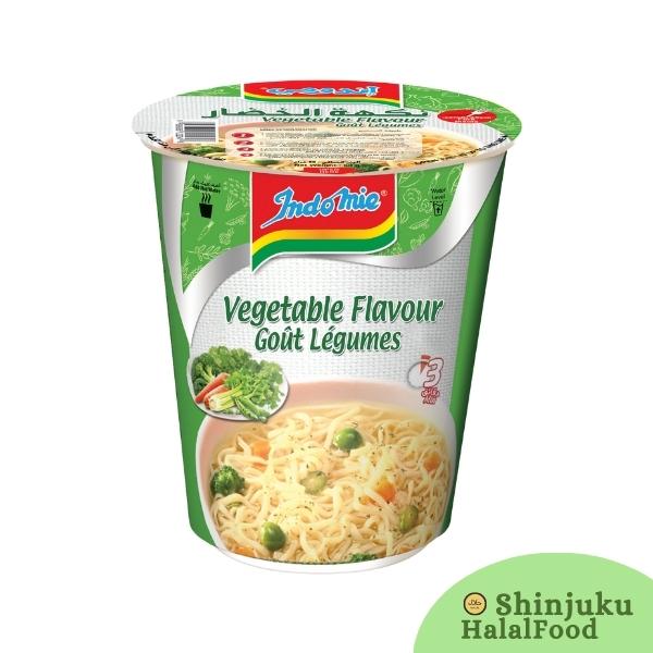 Indomie Cup Noodles Vegetable Flavour (60g) インドミーイ野菜フレーバーンスタントカップヌードル