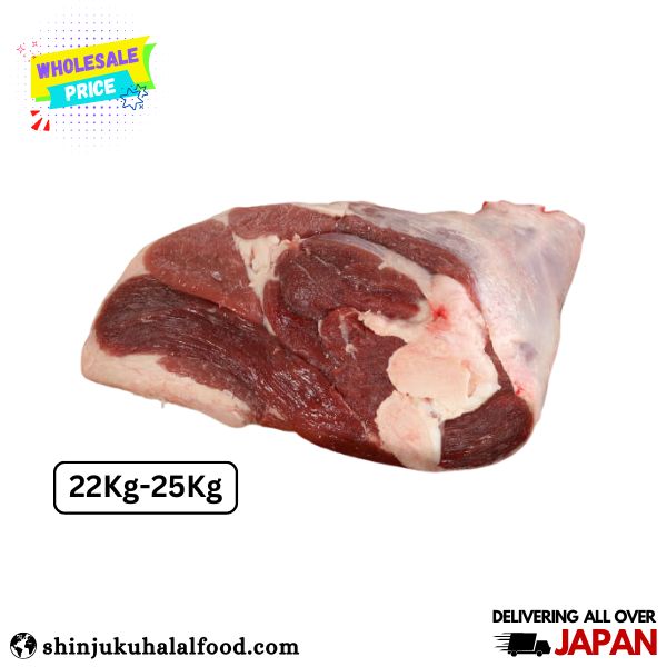 Mutton Boneless Block (22~25kg) (¥1,400/Kg) 骨なしマトン