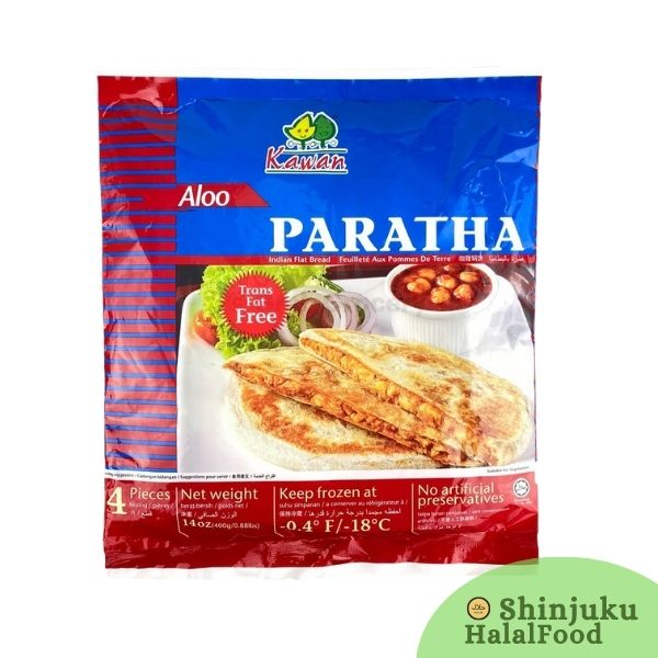 Aloo Paratha Kawan (4pcs) ジャガイモ パラーター