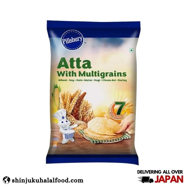 Pillsbury Multigrain Atta (Wheat) (1Kg)（小麦）