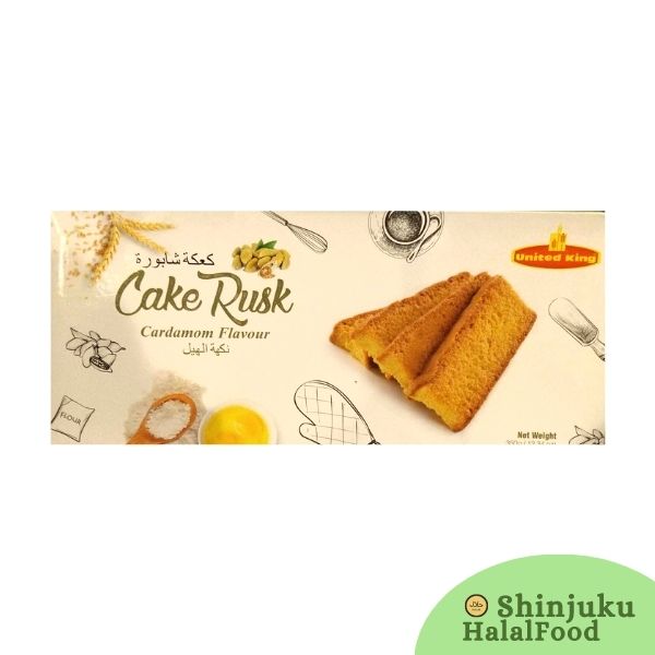 United King Cake Rusk Cardamom Flavor (350G)