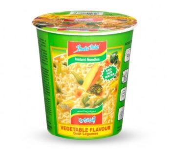 Indomie Instant Cup Noodles Vegetable Flavour (60 G)インドミーイ野菜フレーバーンスタントカップヌードル