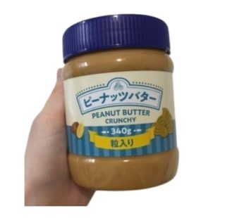 Peanut Butter crunchy 340Gm(skippy) ピーナッツバター（スキッピー）