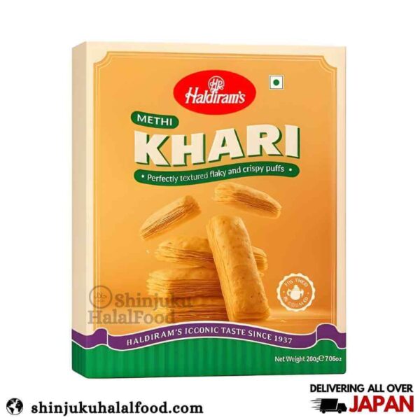 Haldiram’s Methi Crispy Puffs (200g) フェヌグリーク クリスピー パフ