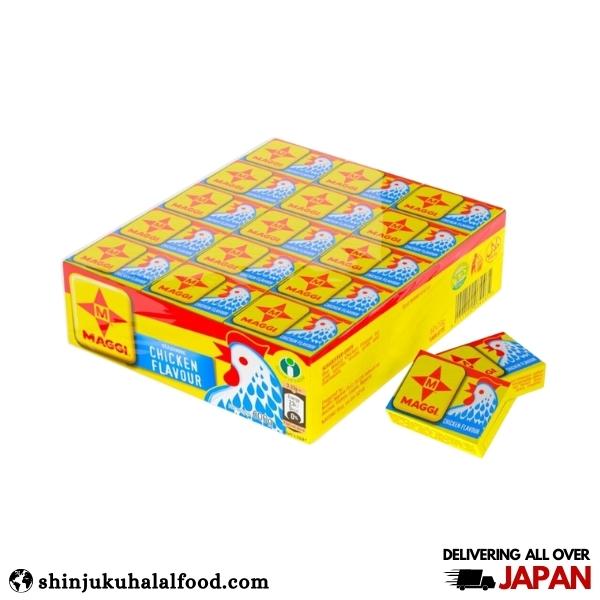 Maggi cube Chicken Flavor Full Pack (60pcs) (600g) マギー コンジュム チキンフレーバー