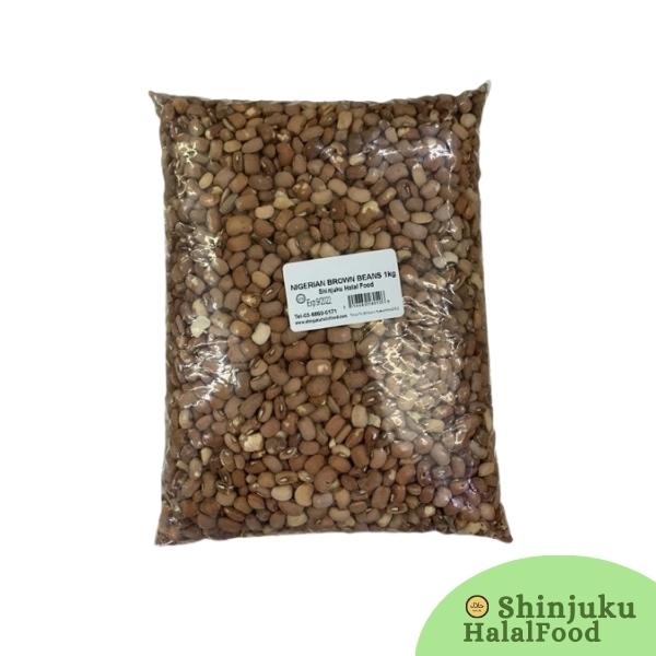 Nigerian Brown Beans (1Kg) ナイジェリアの茶色の豆