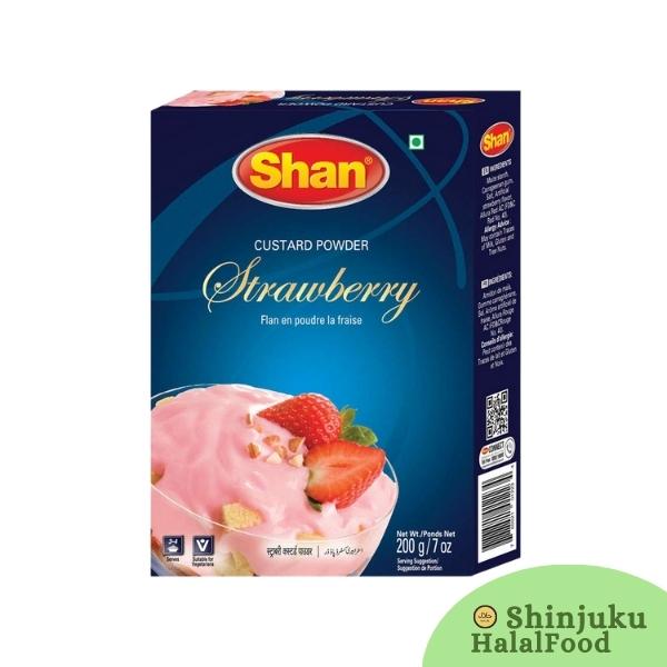 Shan Custard Powder Strawberry (200g) シャンカスタードパウダーバニラ