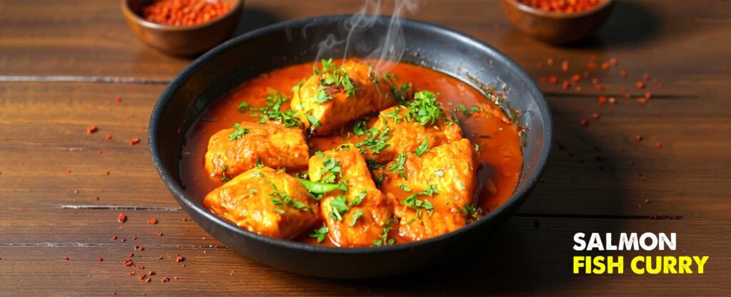 Super easy Salmon Fish curry