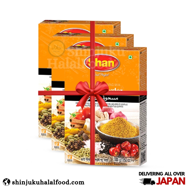 3 Pack Curry Powder Shan (100g X 3Pack =300g)- (Combo Offer)