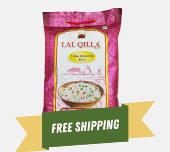 LAL QILLA SONA MASOORI Basmati Rice 5kg(バスマティライス　インド産)【Free Shipping】
