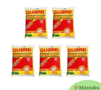 Guard Basmati Rice (Extra Long Grain)- 5 pack/Net 5kg (Combo Offer)