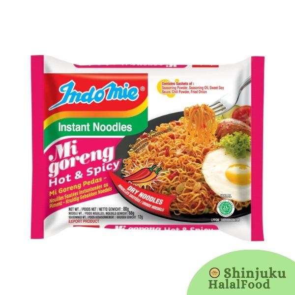 Indomie Instant Noodles Mi Goreng Pedas (68g)