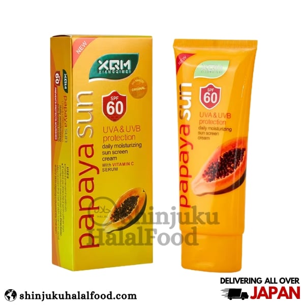 XQM Papaya Sun Screen Cream (20ml)