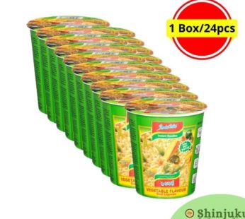 Indomie Vegetable Cup Noodles (1Box-24pcs)インドミーベジタベレカップヌードル