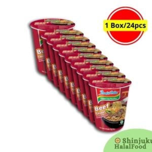 Indomie cup noodles (beef flavor)