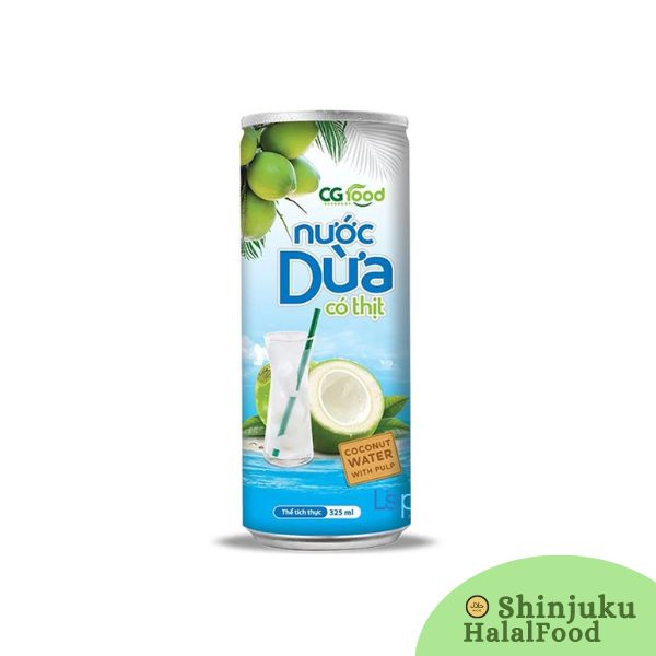 Nuoc Dua CG Food (Coconut Water with Pulp) (325ml)