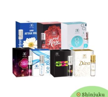 Pure Attar Perfume (No Alcohol) (Any 1 Pack) (6ml)