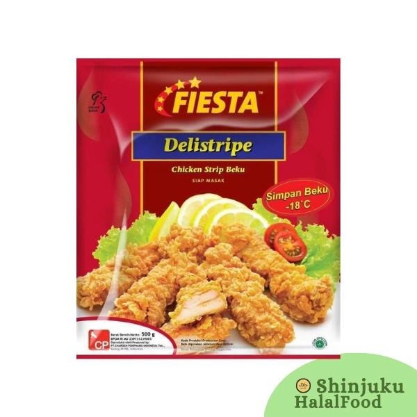 Fiesta Chicken Strip Beku (500g)