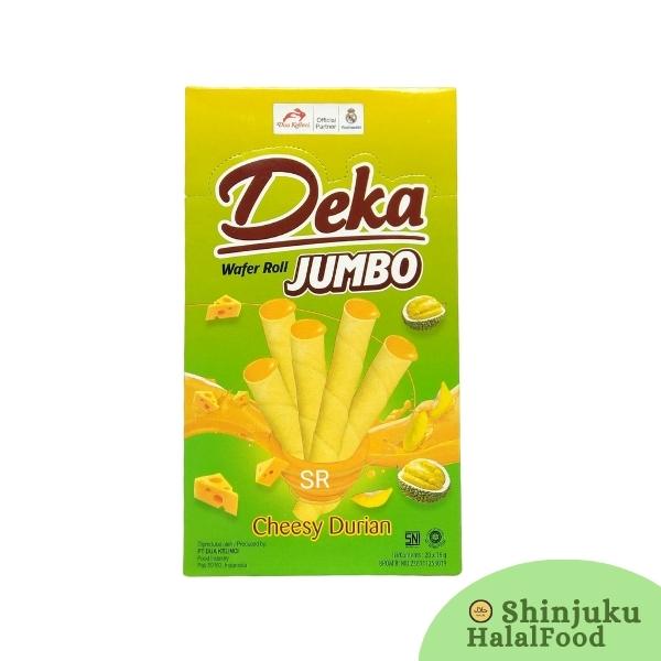Cheesy Durian Wafer Roll Deka (320g)