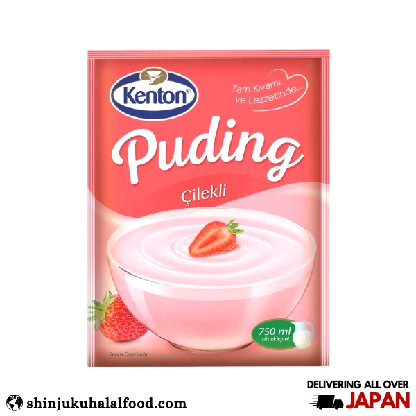 Kenton Pudding Powder Strawberry (125g)