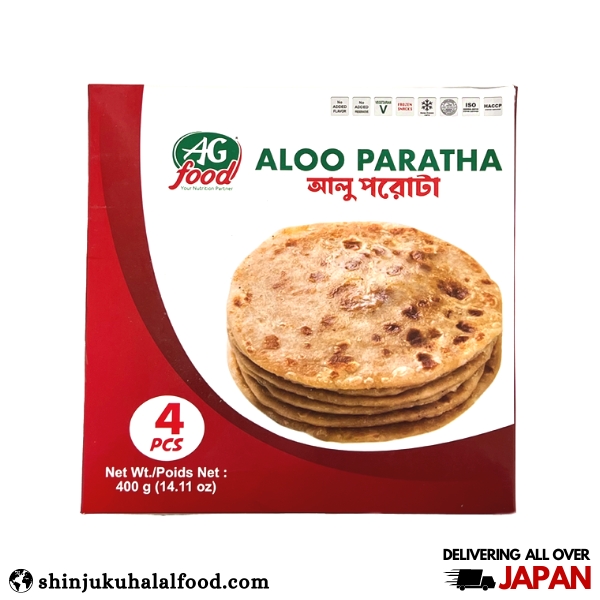 Aloo Paratha AG Food 4Pcs (400g)