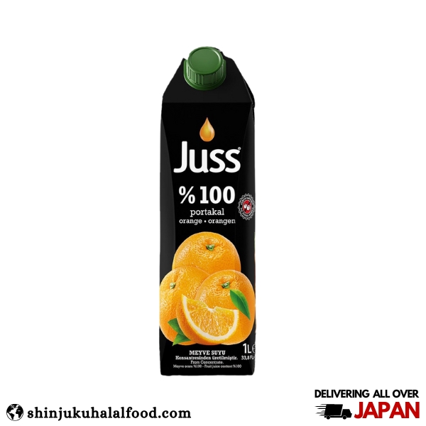 Juss 100% Orange Juice (Portakal Suyu) (1Ltr)