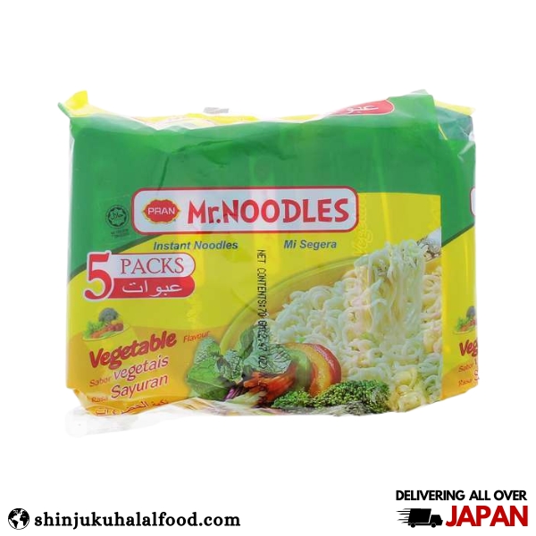 Pran Mr. Noodles Vegetable Flavour (5Pack)