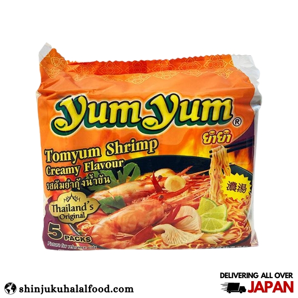Yum Yum Tomyum Shrimp Creamy Flavour 5pcs (350g)