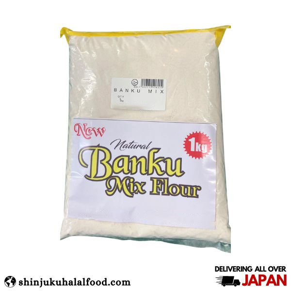 Natural Banku Mix Flour (1kg)