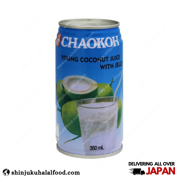 Chaokoh Young Coconut Juice With Jelly 350 ml