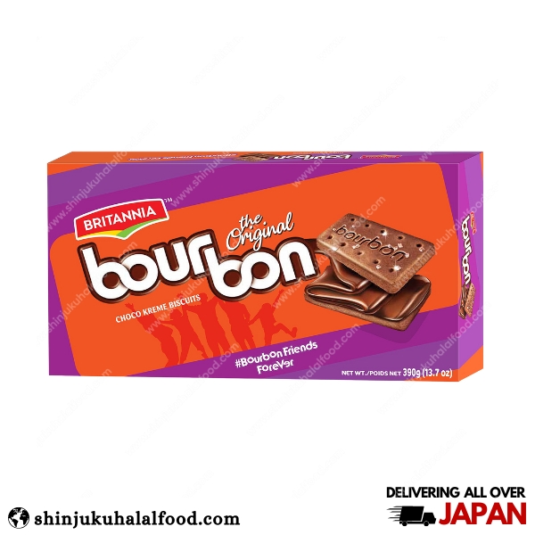 Britannia Bourbon Chocolate Biscuits (400g)