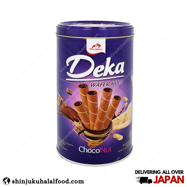 Deka Choco Nut Wafer Roll  (360g)