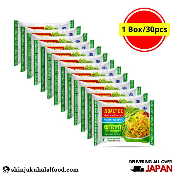 (1Box-30pcs) Soaltee Vegetables Kurilo Noodles