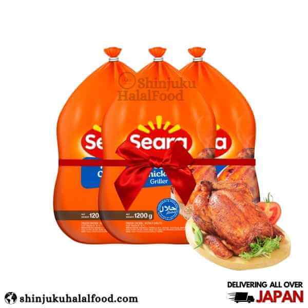 3 Piece Chicken Whole Seara (1200g X 3Pcs =3.6kg) (Combo Offer)