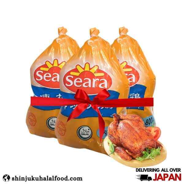 3 Piece Chicken Whole Seara (800g X 3Pcs =2.4kg) (Combo Offer)