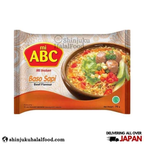 ABC Baso Sapi (Beef Flavor) Noodles(70g)