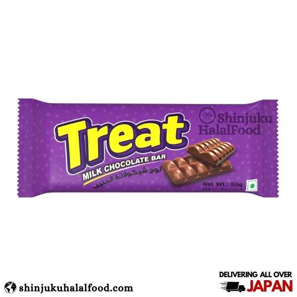 Treat Milk Chocolate Bar (55g) ミルクチョコレートバー