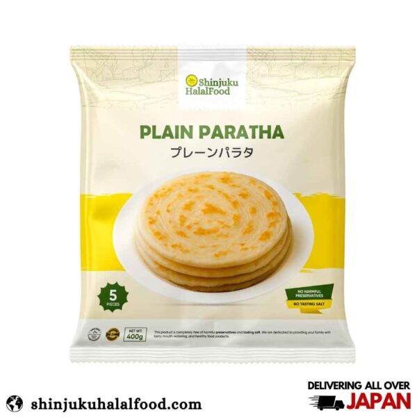 Regular Plain Paratha (5pcs) (400g) レギュラープレーンパラタ