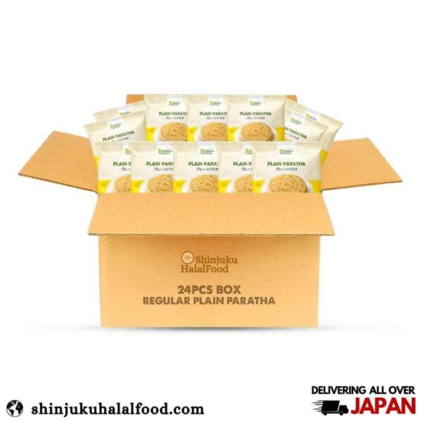 Regular Plain Paratha (24pcs Box) レギュラープレーンパラタ