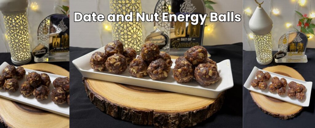 Date & Nut Energy Balls (Naturally Sweetened with Dates)