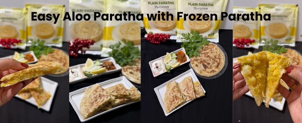 Easy Aloo Paratha (With Frozen Paratha)