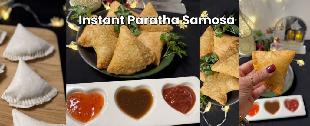 Instant Paratha Samosa