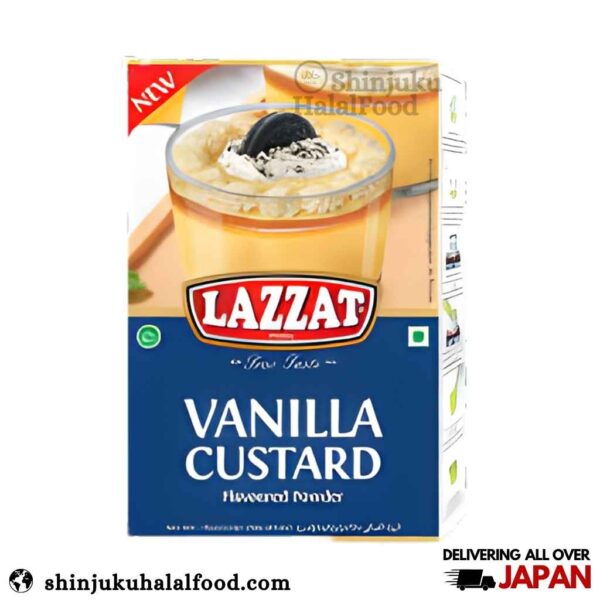 Lazzat Vanilla Custard Powder (250g) バニラカスタードパウダー