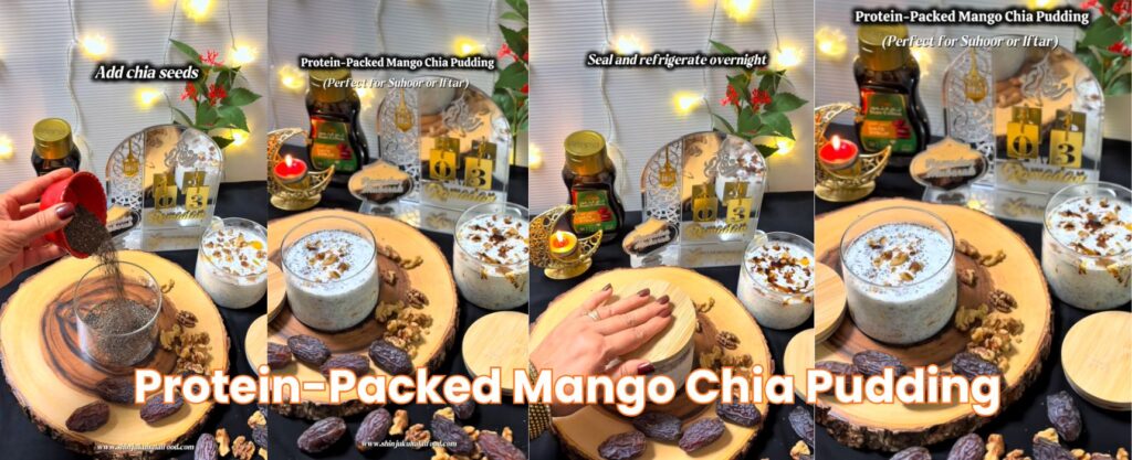 Protein-Packed Mango Chia Pudding